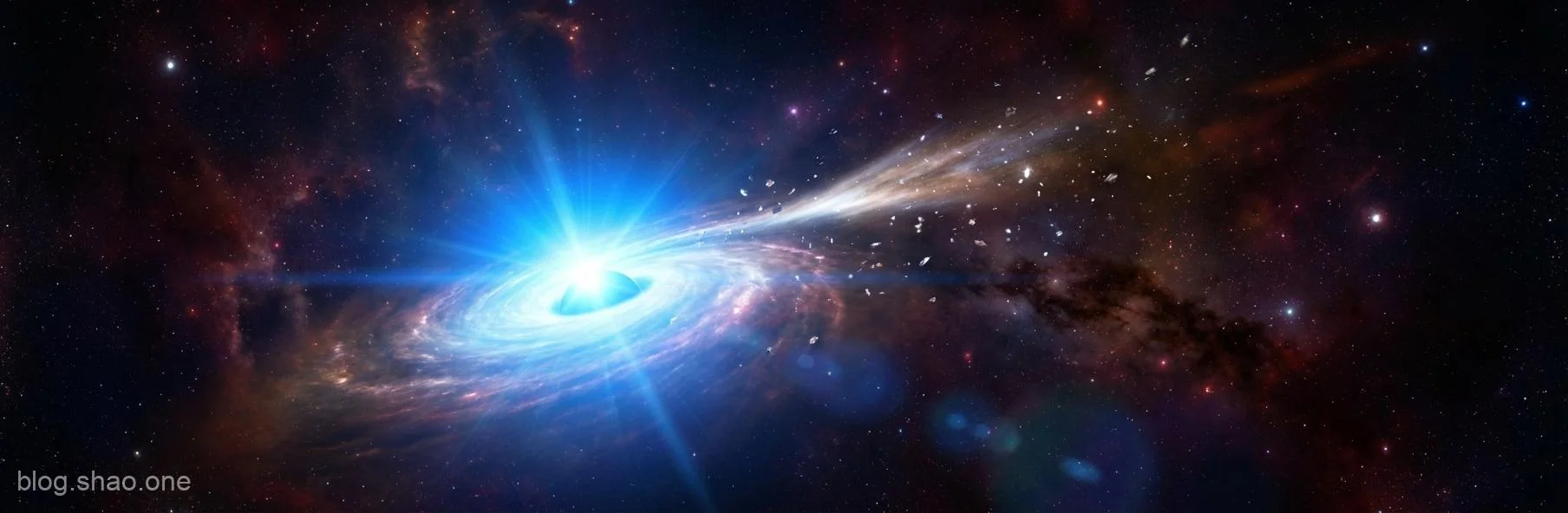 宇宙級「深藍色閃光」真相大白！天文學家：這不是普通的爆炸，是黑洞在「撕碎」星星！
