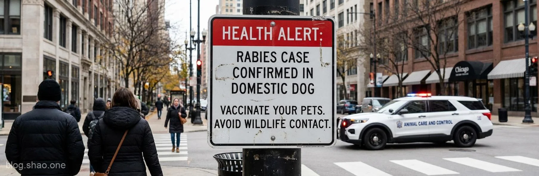🚨 警鐘敲響！芝加哥驚現數十年首例犬隻狂犬病：科技防疫時代我們「沒在那邊跟你開玩笑」！