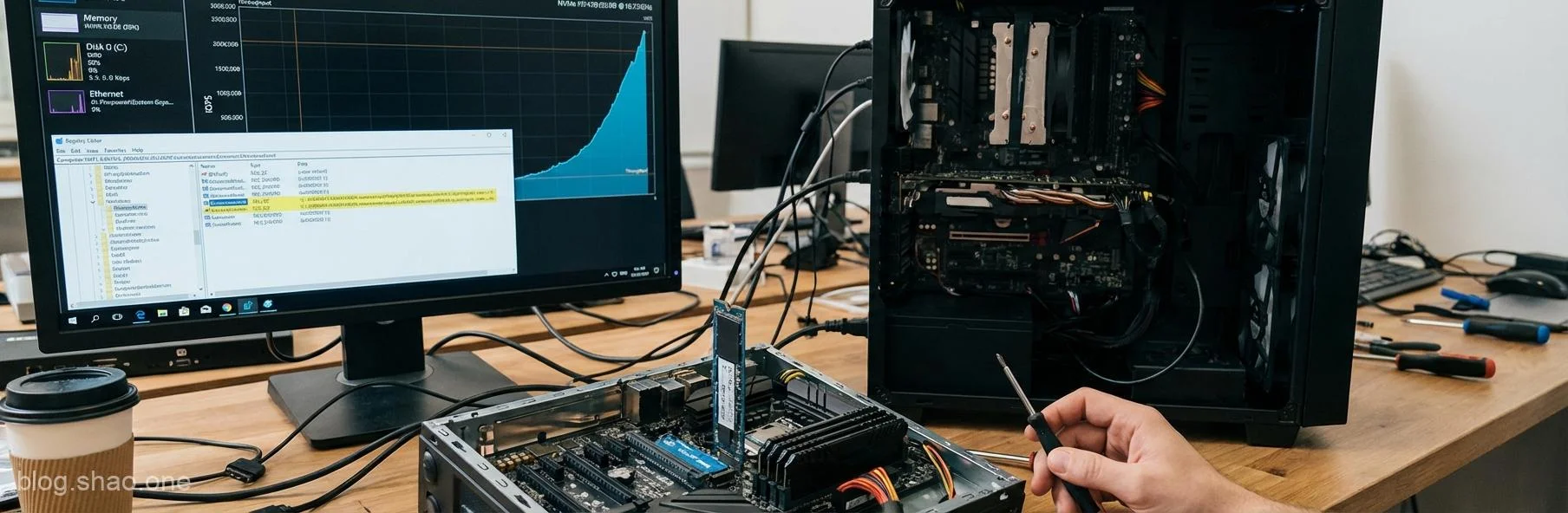效能狂飆 80%?Windows 隱藏版「神級」登錄檔密技,讓你的 NVMe SSD 像吃了大補丸!