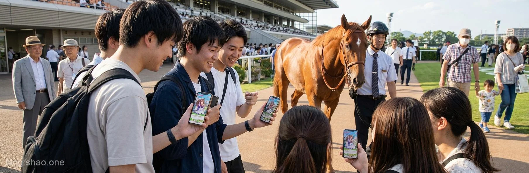 【宅經濟發威】當虛擬賽馬娘跑進現實世界：這款手遊如何讓日本賽馬場「滿血復活」？