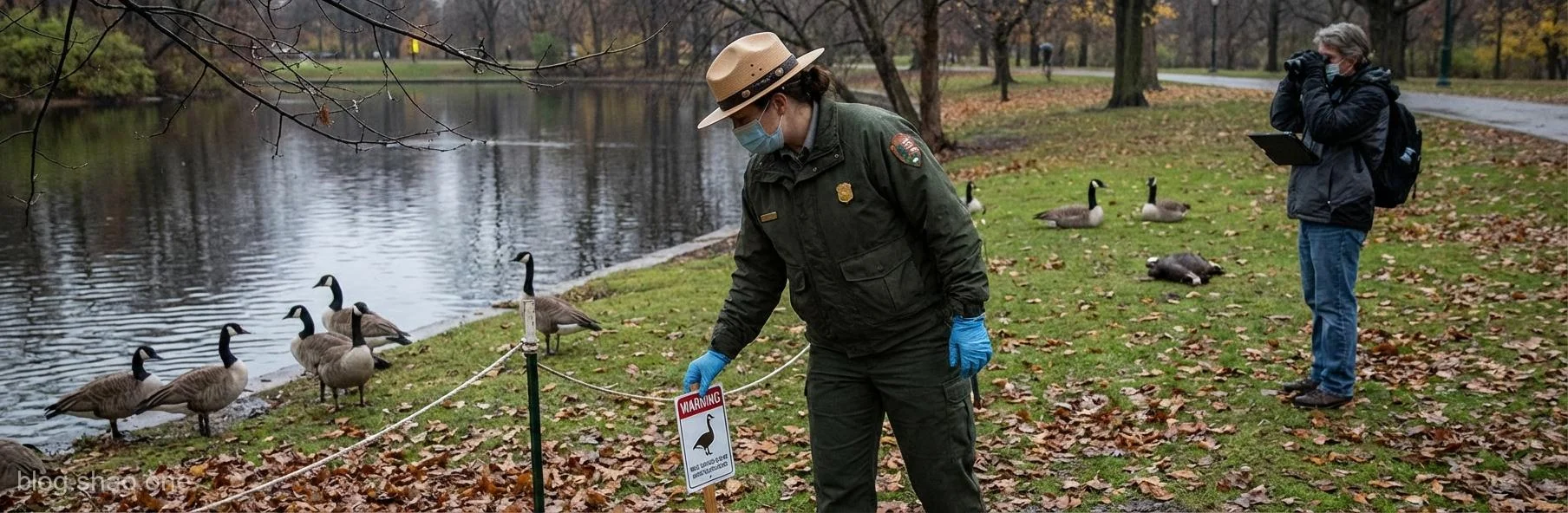 驚！公園驚現「鵝命案」？漢廷頓緊急拉警報，科技防疫如何接招？