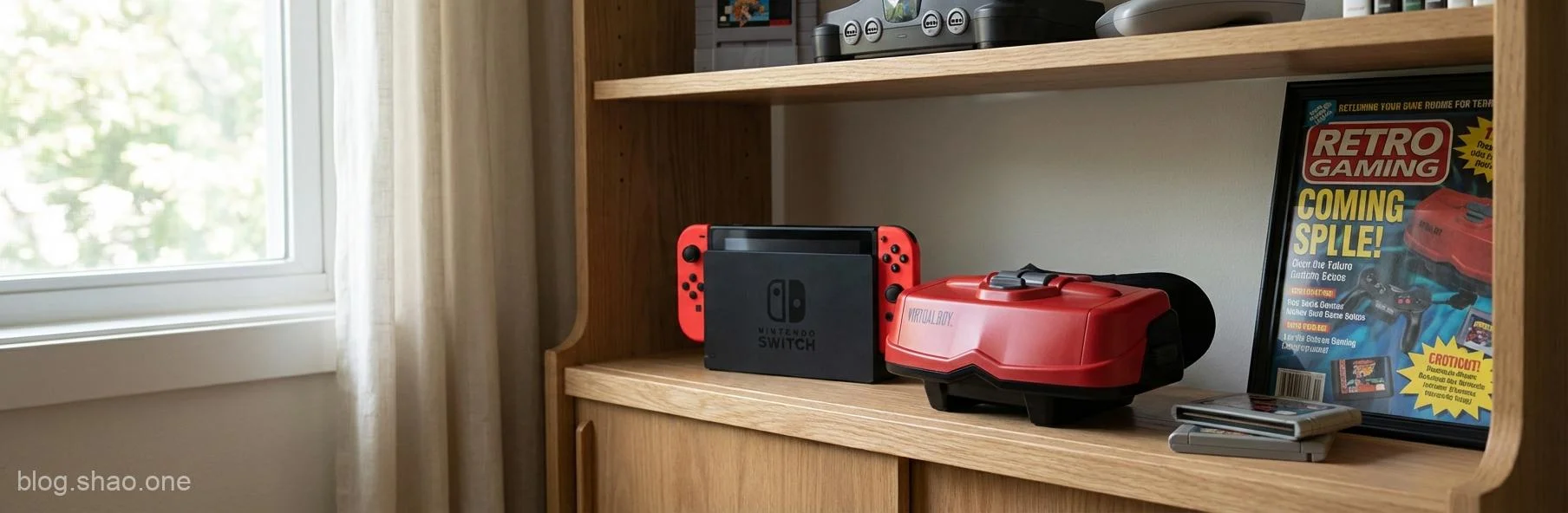 情懷滿分，但真的好玩嗎？任天堂 Virtual Boy 復刻配件：一場美麗的「紅白美夢」