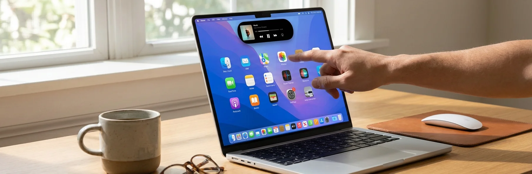 蘋果拋出震撼彈！觸控版 MacBook Pro 傳將搭載「動態島」，賈伯斯堅持被打破？