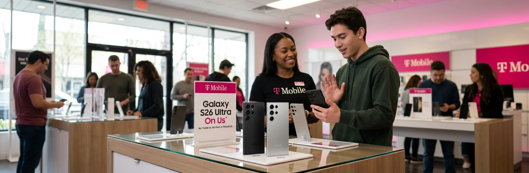 破天荒好康！T-Mobile 推出三星 Galaxy S26 Ultra「免費拿」神級方案，免舊換新、免攜碼！