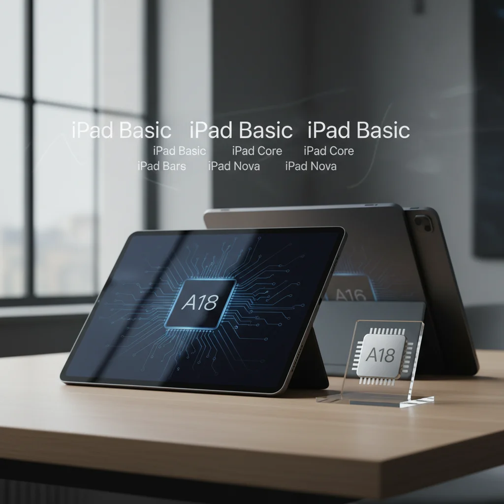【爆料】入門 iPad 準備「脫胎換骨」！A18 晶片加持，名稱竟然也要變？