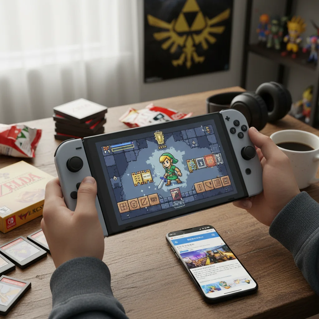 【爆料】林克又要回 2D 了？Switch 2 首波大作疑似流出，任天堂粉絲坐不住了！