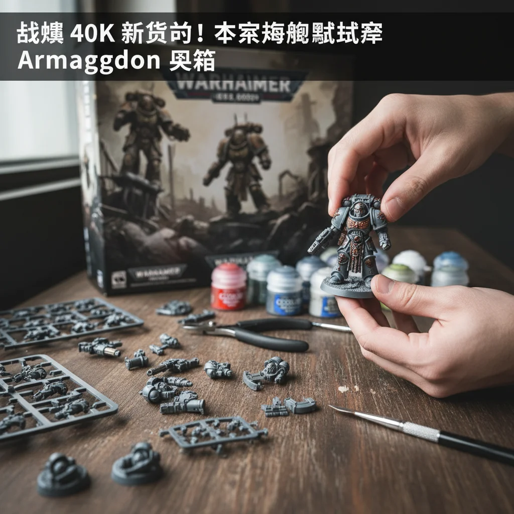 戰錘 40K 新貨到!太空海軍陸戰隊 Armageddon 開箱:這波質感真的太頂了!
