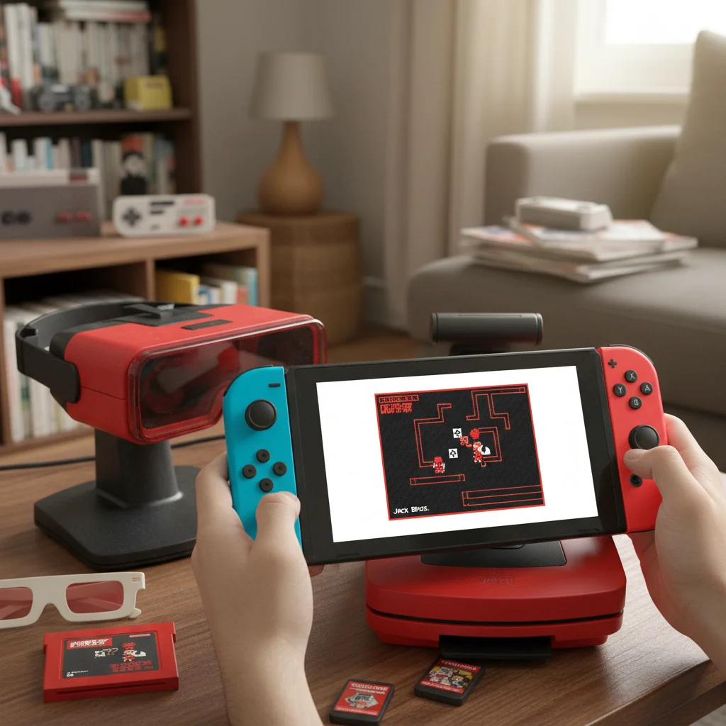 任天堂這波回憶殺太狠了！Virtual Boy 冷門神作正式登陸 Switch Online