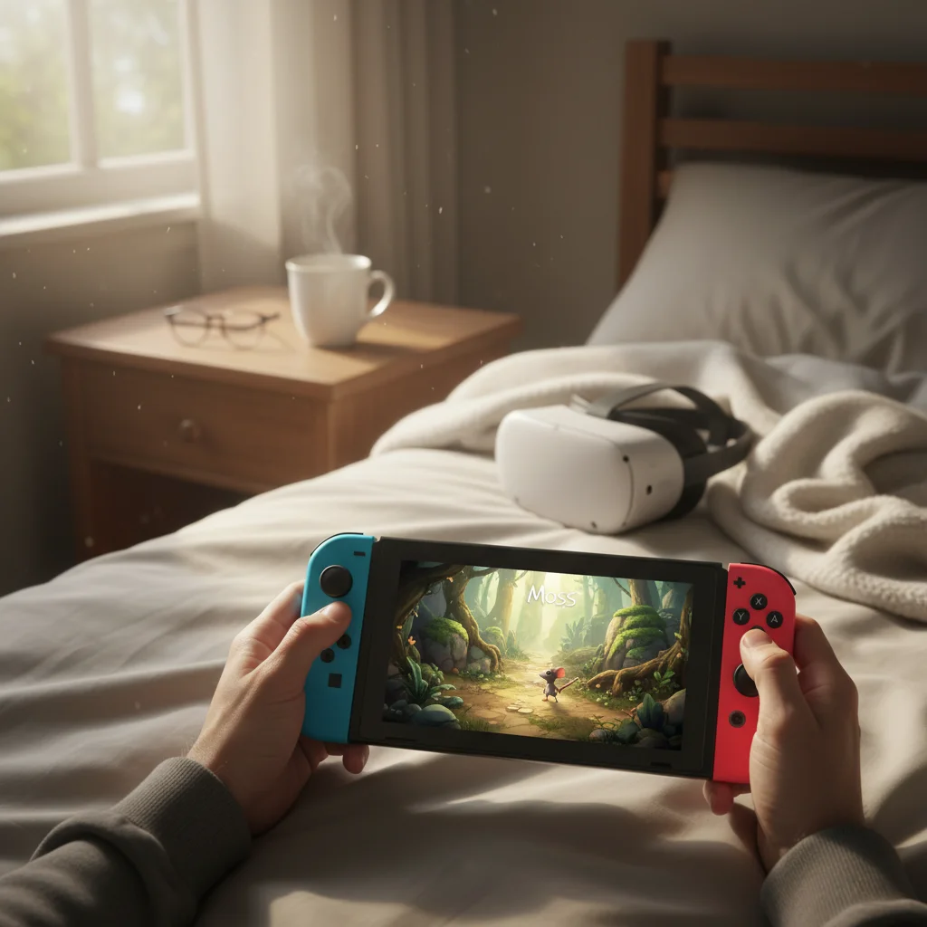 再見了頭盔！VR 神作《Moss》系列即將登陸 Switch，這波操作你買單嗎？