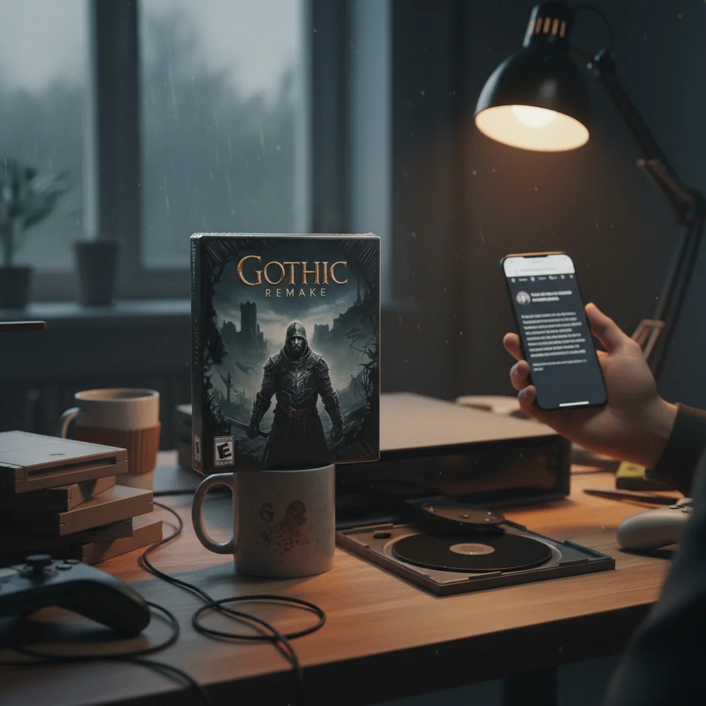 買了實體版卻玩不了?《Gothic》重製版這波操作真的讓人霧煞煞