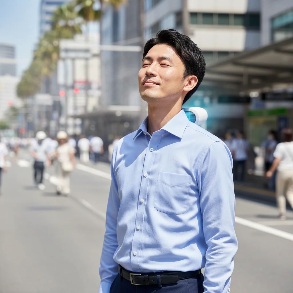 夏天出門像在烤箱？Sony 這款「隨身冷氣」根本是怕熱救星！