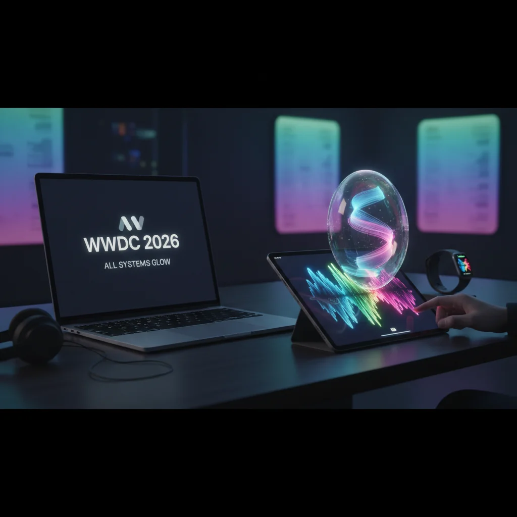 全身都在發光？蘋果 WWDC 2026 預告來了！看來 iOS 27 這次要把 Siri 塞滿螢光劑