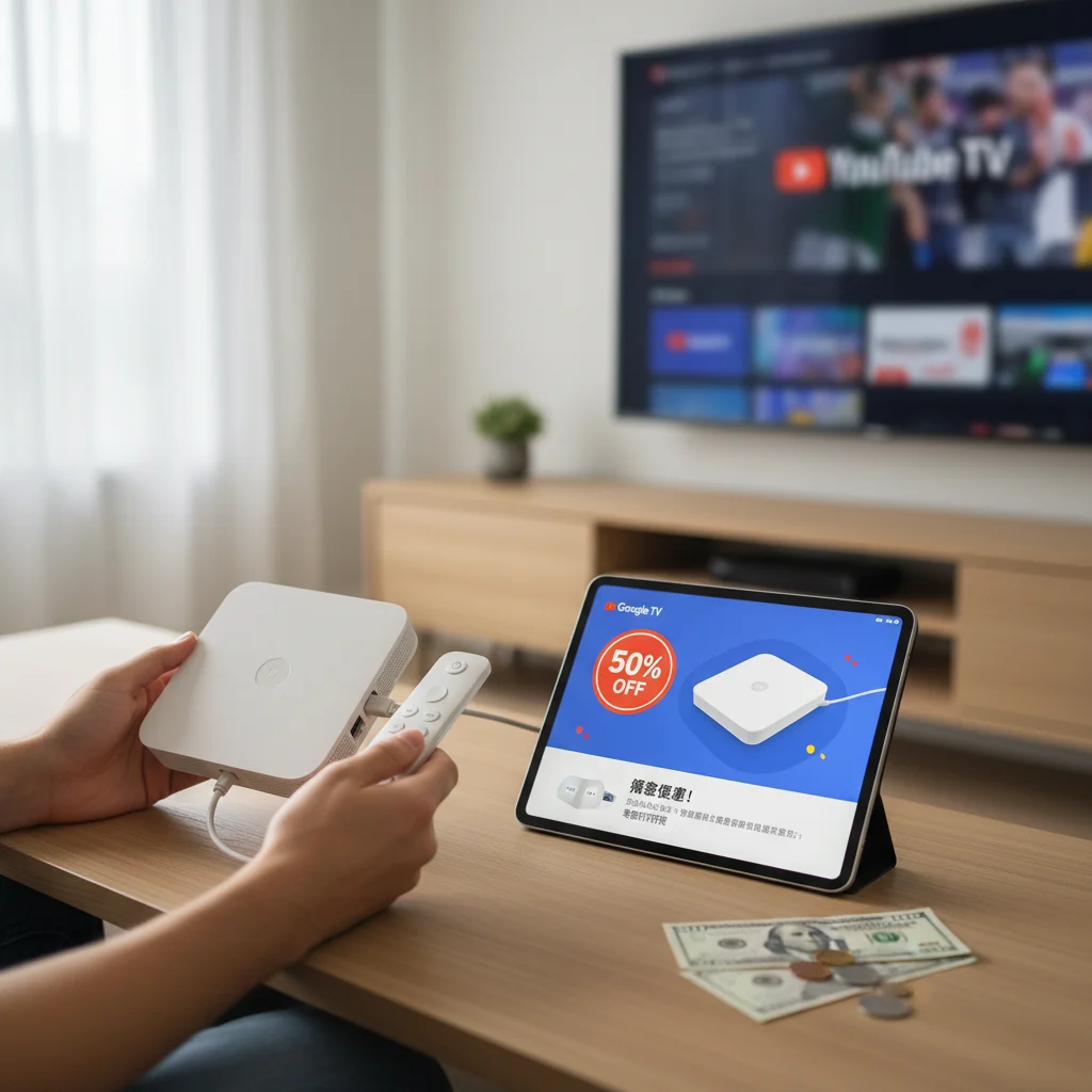 買到賺到!Google 這次大撒幣,新版 Google TV Streamer 居然直接打對折?