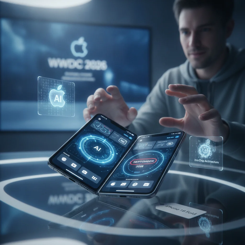 摺疊版 iPhone 真的要來了？從 WWDC 2026 嗅到 iPhone 18 的發表節奏