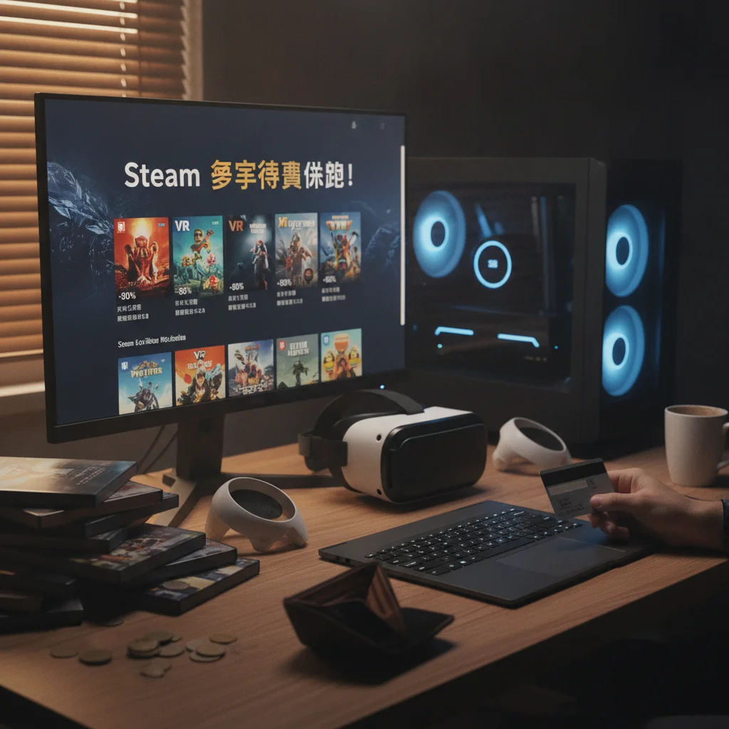 Steam 夏季特賣開跑!VR 遊戲山崩式跳水,你的錢包準備好了嗎?