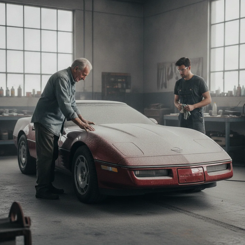 一台沈睡 25 年的 C4 Corvette:這不只是修復,這是把回憶找回來