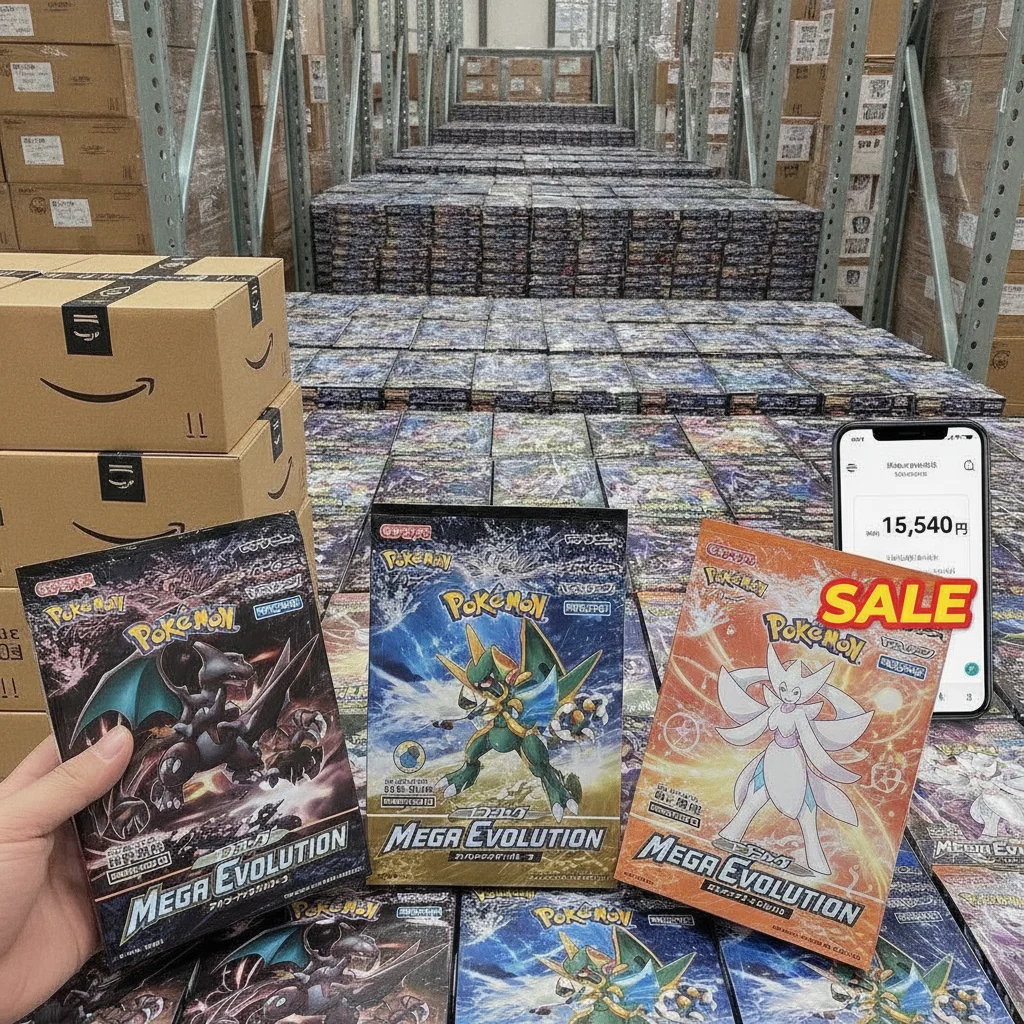 亞馬遜降至歷史新低價：寶可夢 TCG Mega 進化擴充包平價補貨