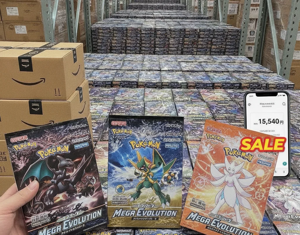 亞馬遜降至歷史新低價:寶可夢 TCG Mega 進化擴充包平價補貨