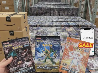 亞馬遜降至歷史新低價：寶可夢 TCG Mega 進化擴充包平價補貨