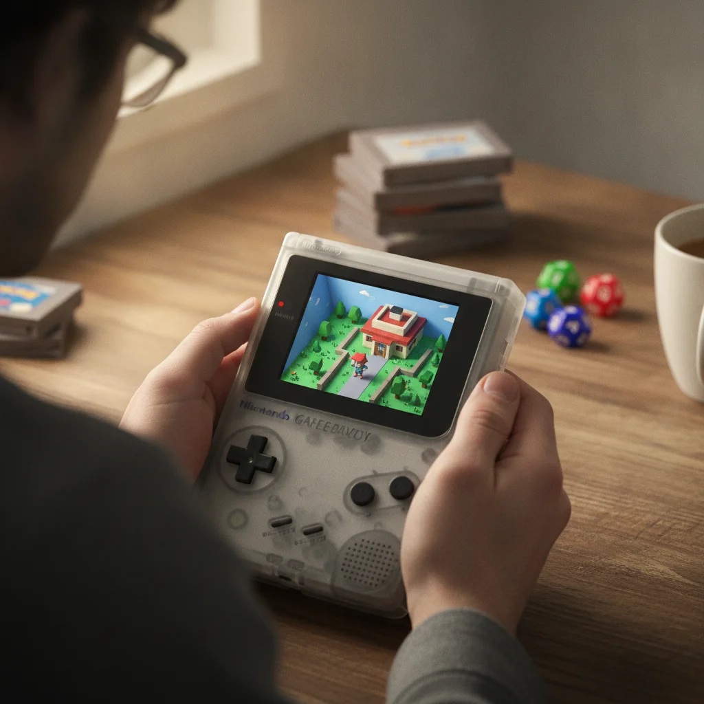 《寶可夢 紅/藍版》3D 微縮模組登場:玩家社群讓 Game Boy 經典遊戲呈現立體新面貌