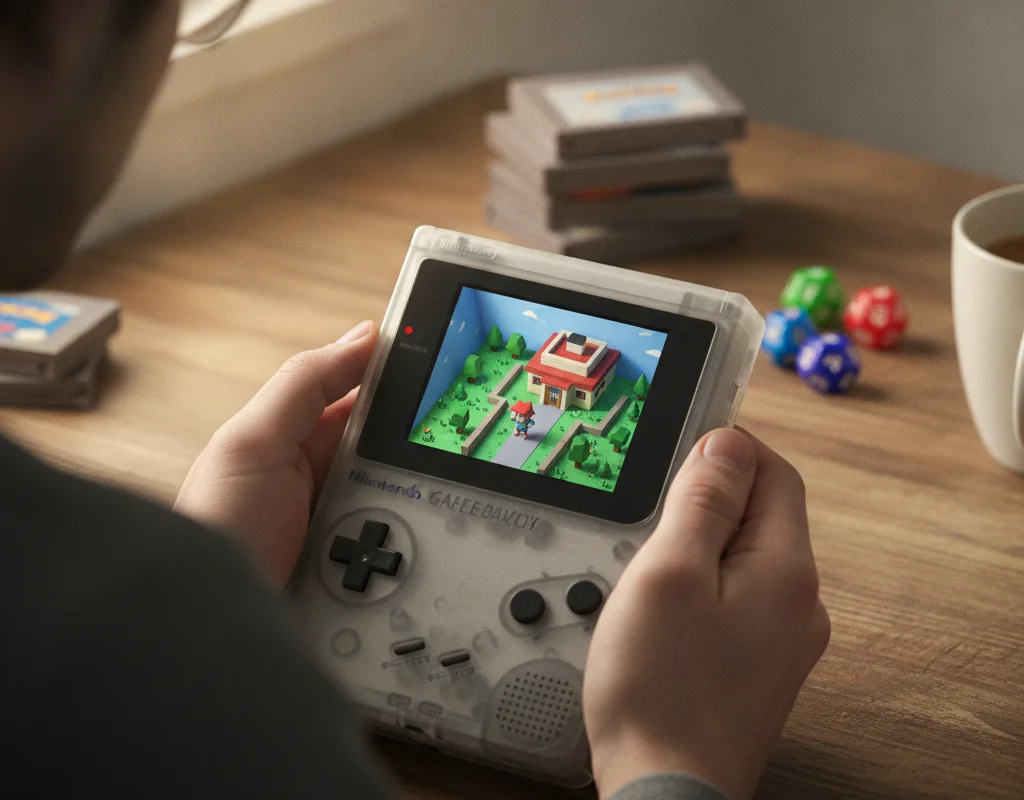 《寶可夢 紅/藍版》3D 微縮模組登場:玩家社群讓 Game Boy 經典遊戲呈現立體新面貌
