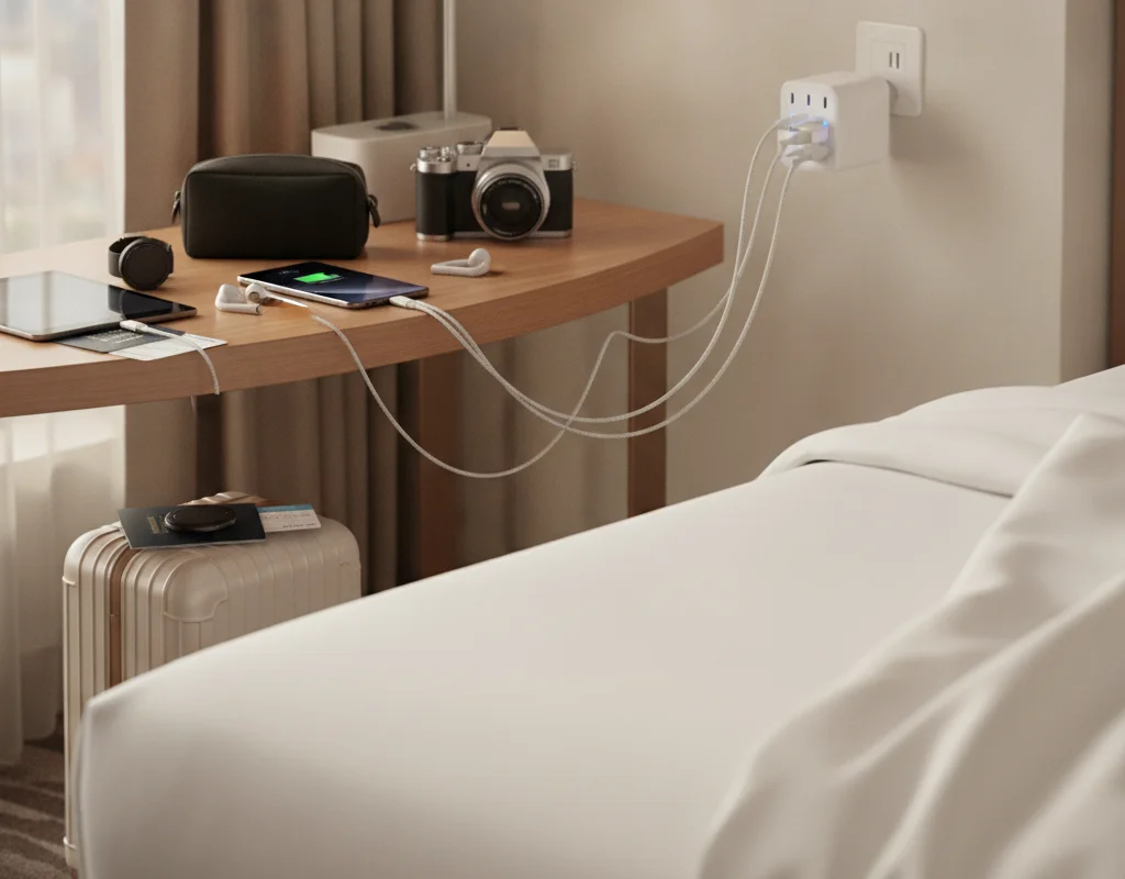 Anker 跨國五埠旅行充電器特價 19.99 美元：出國多裝置充電的輕巧解方