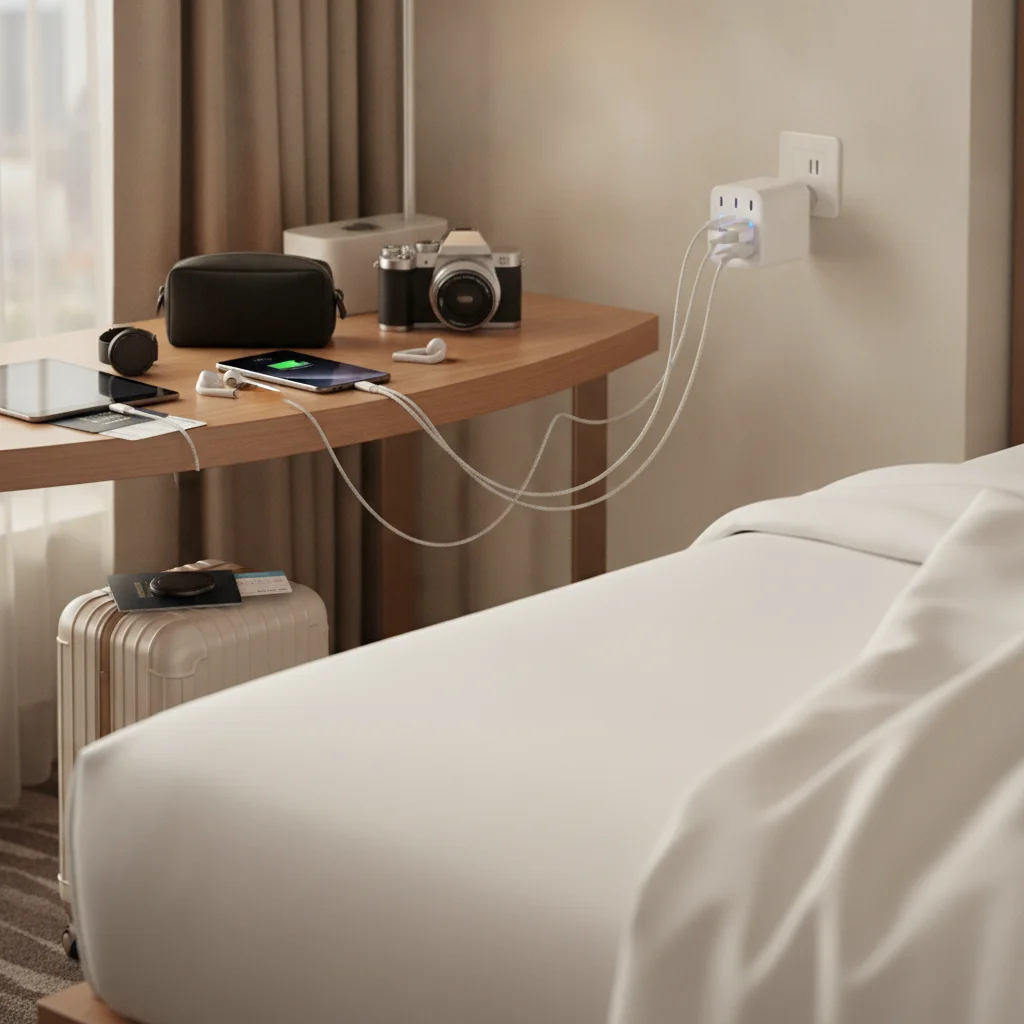 Anker 跨國五埠旅行充電器特價 19.99 美元：出國多裝置充電的輕巧解方