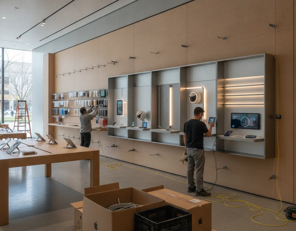 迎接全新家用裝置:Apple Store 門市的 Avenues 配件牆傳出大改裝