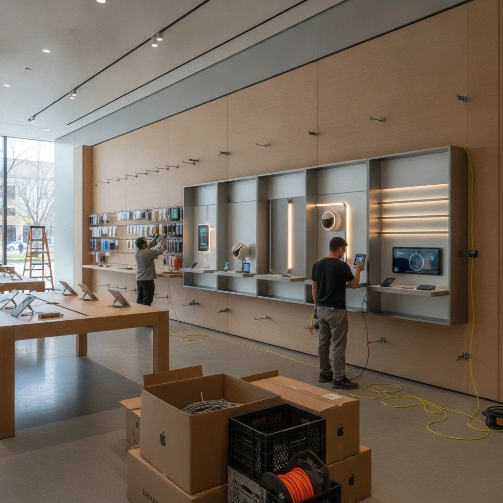 迎接全新家用裝置：Apple Store 門市的 Avenues 配件牆傳出大改裝