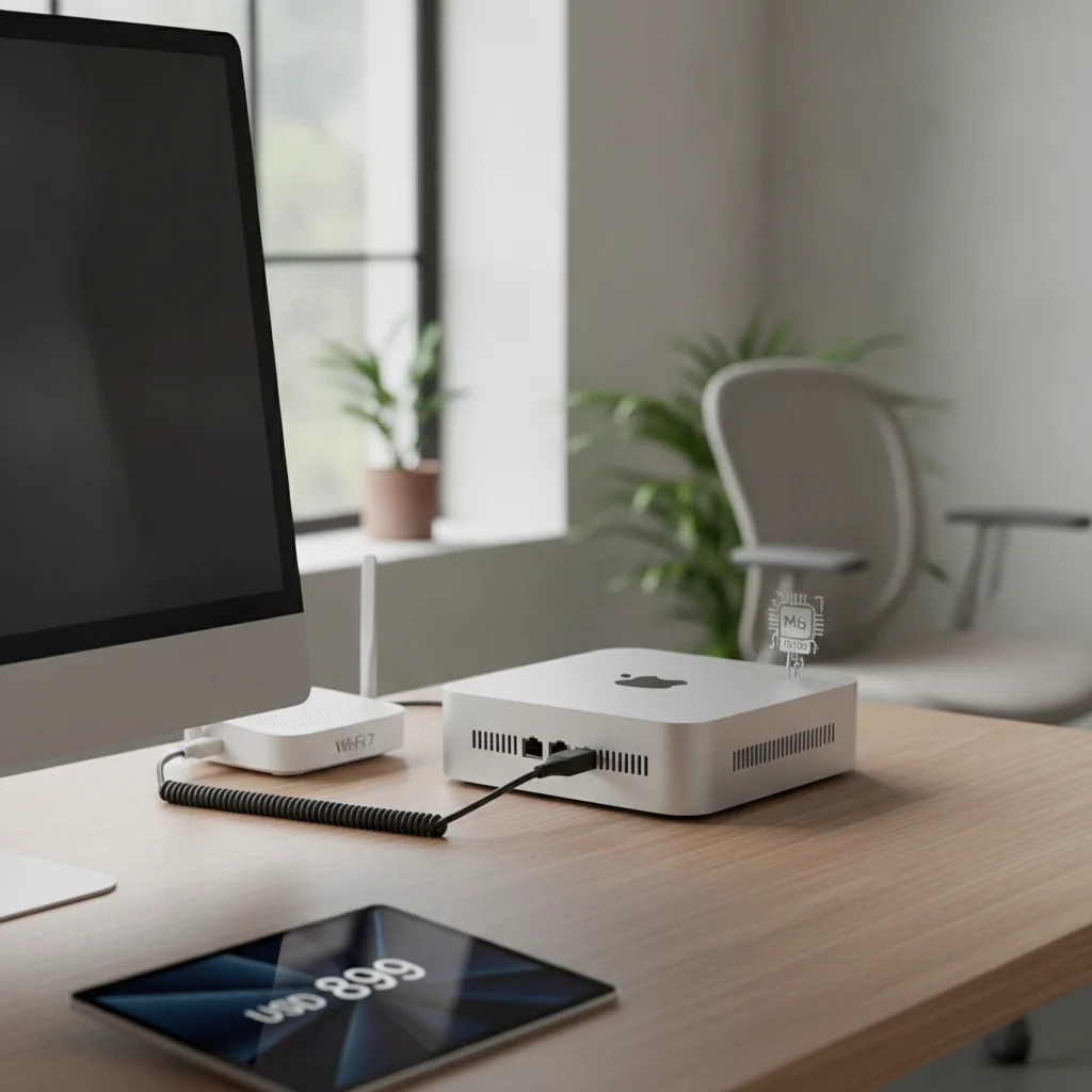 蘋果發表新款 Mac mini:升級 M6 與 M5 Pro 晶片,起售價調升至 899 美元