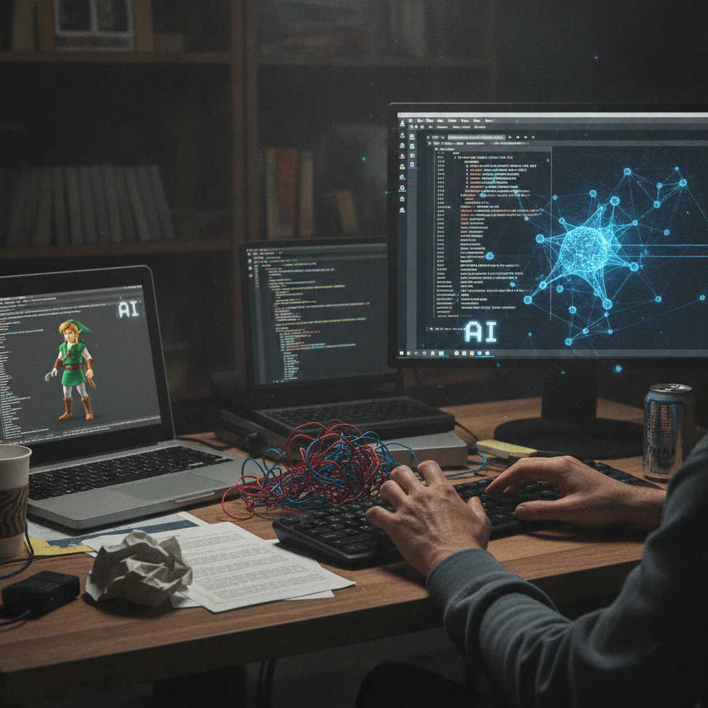 薩爾達《時之笛》PC 移植團隊坦承使用 AI,面對無 AI 版本提問開發者坦言「不知道」