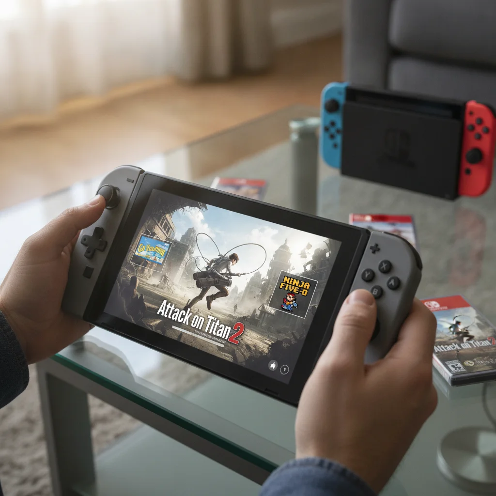 任天堂發布最新 Switch 2 相容修復:《進擊的巨人 2》等多款舊作獲得優化