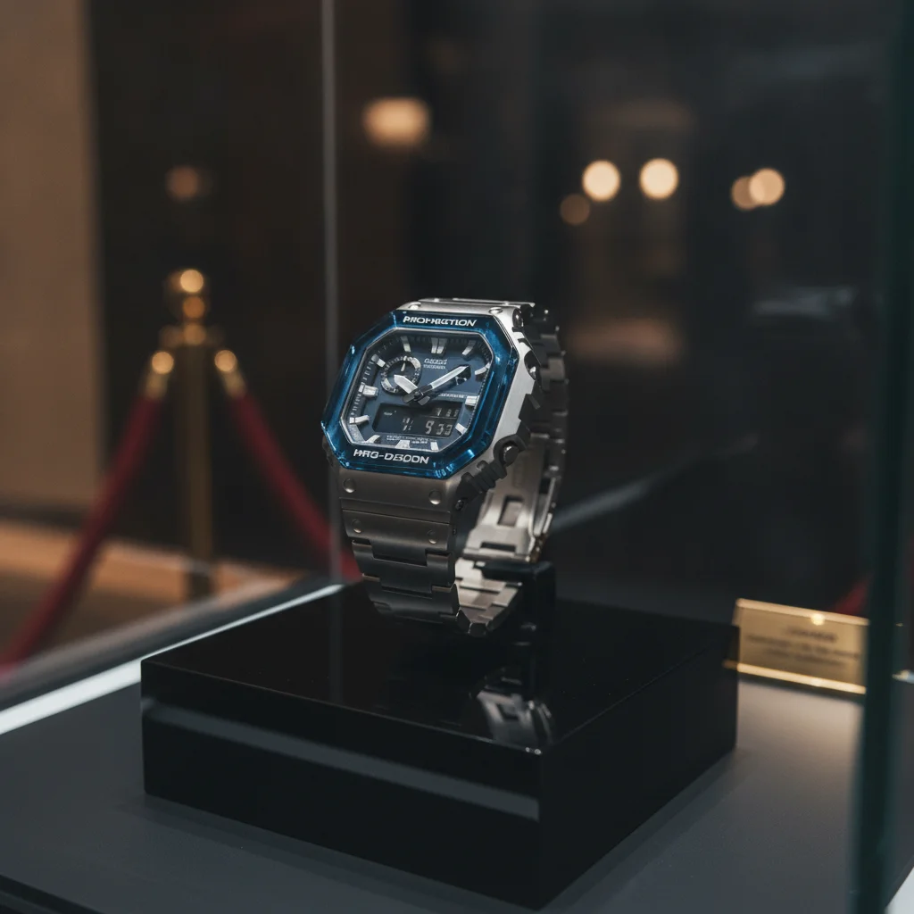 創下 1,100 萬日圓天價！卡西歐限量藍寶石 G-Shock MRG-D5000 震撼亮相