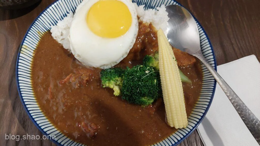 苗栗市美食-二分之三咖哩專門店